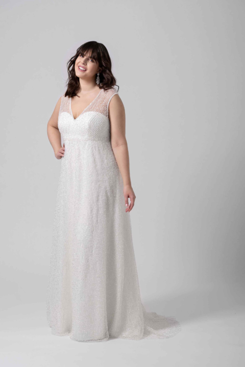 Lovely Plus Size 2024 großen Größen Brautkleid LO 424T 01 Sissi Brautmoden Magdeburg