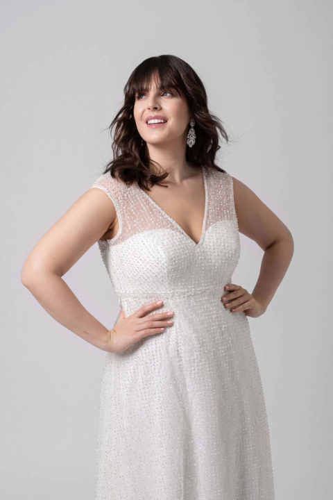 Lovely Plus Size 2024 großen Größen Brautkleid LO 424T 03 Sissi Brautmoden Magdeburg