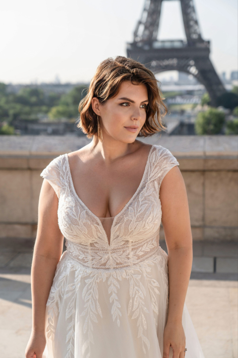 Lovely Plus Size 2024 großen Größen Brautkleid LO 429T 06 Sissi Brautmoden Magdeburg