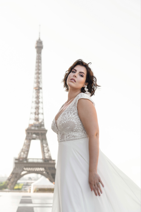 Lovely Plus Size 2024 großen Größen Brautkleid LO 430T 06 Sissi Brautmoden Magdeburg