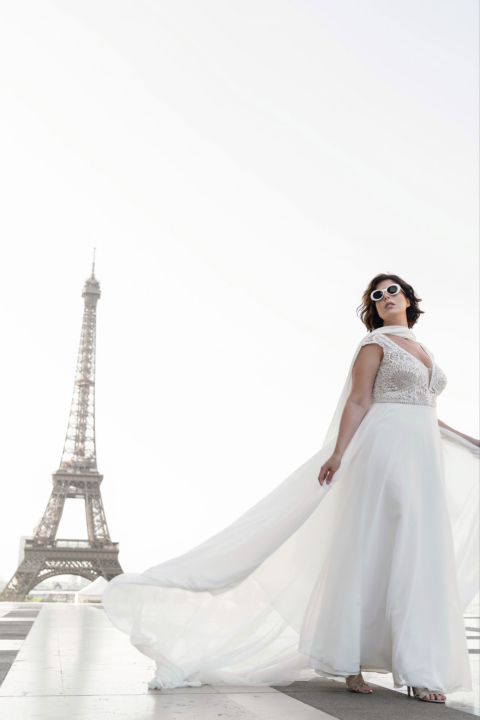 Lovely Plus Size 2024 großen Größen Brautkleid LO 430T 08 Sissi Brautmoden Magdeburg