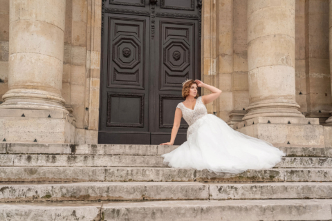 Lovely Plus Size 2024 großen Größen Brautkleid LO 439T 07 Sissi Brautmoden Magdeburg