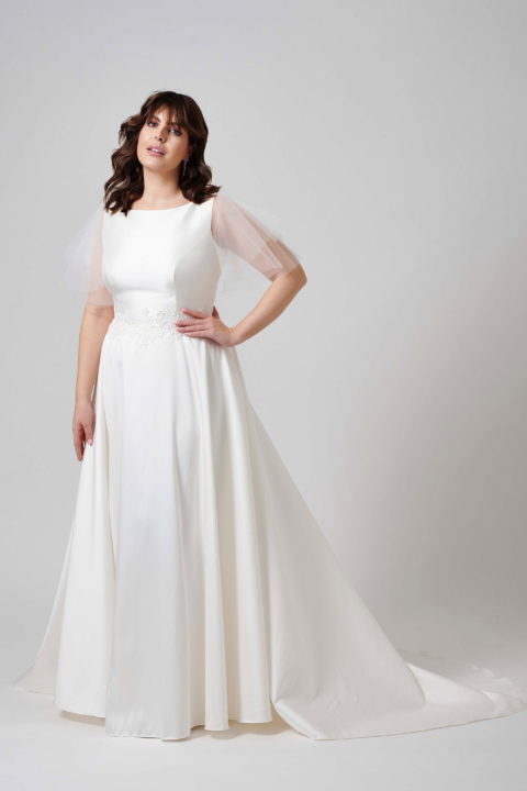 Lovely Plus Size 2024 großen Größen Brautkleid LO 441T 07 Sissi Brautmoden Magdeburg