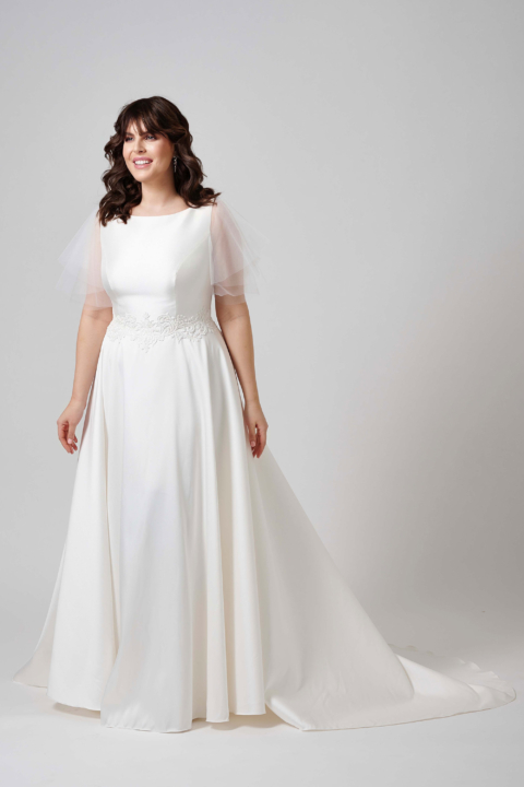 Lovely Plus Size 2024 großen Größen Brautkleid LO 441T 09 Sissi Brautmoden Magdeburg