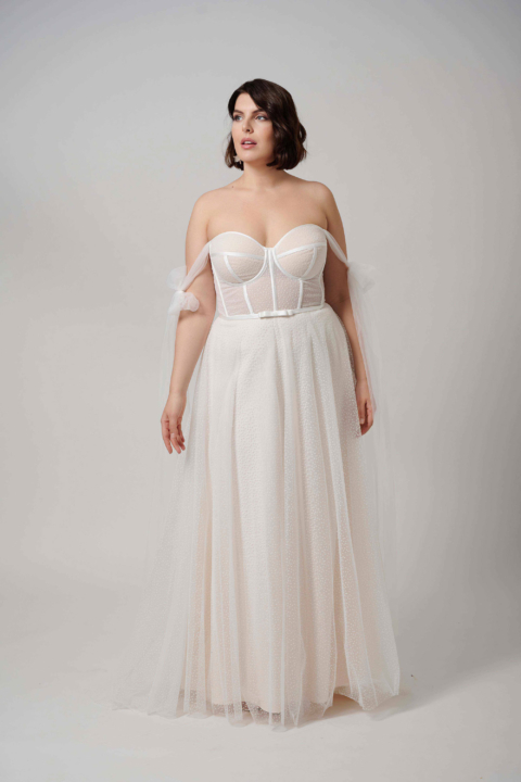 Lovely Plus Size 2024 großen Größen Brautkleid LO 448T 02 Sissi Brautmoden Magdeburg