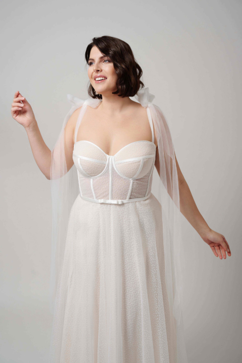 Lovely Plus Size 2024 großen Größen Brautkleid LO 448T 05 Sissi Brautmoden Magdeburg