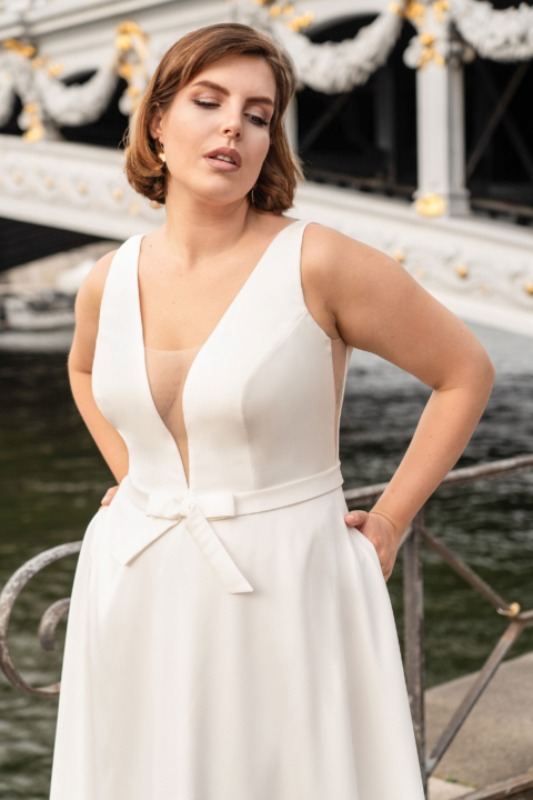 Lovely Plus Size 2024 großen Größen Brautkleid LO 452T 03 Sissi Brautmoden Magdeburg