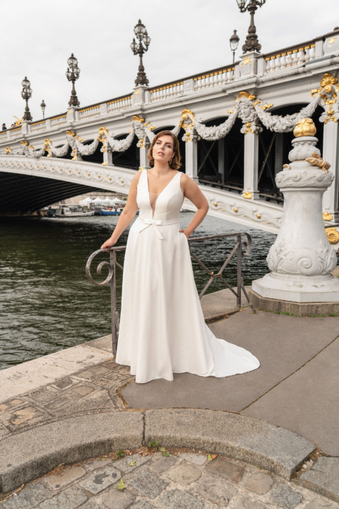 Lovely Plus Size 2024 großen Größen Brautkleid LO 452T 06 Sissi Brautmoden Magdeburg