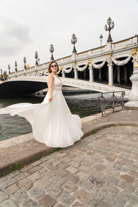 Lovely Plus Size 2024 großen Größen Brautkleid LO 454T 06 Sissi Brautmoden Magdeburg