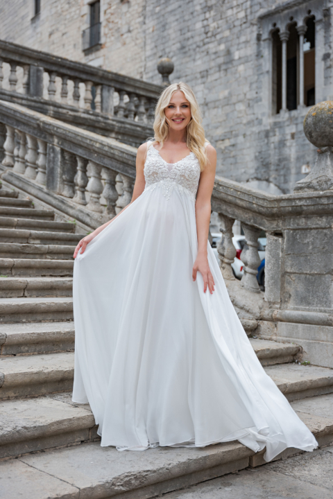 MamiLove 2024 Umstandskleid Brautkleid BS507 (4) Sissi Brautmoden in Magdeburg