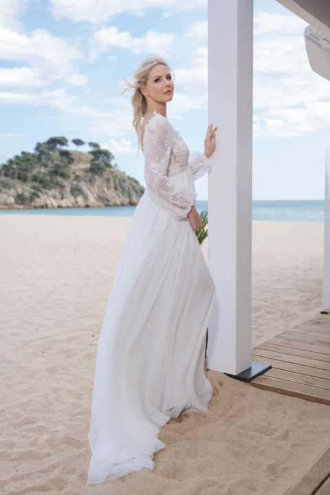 MamiLove 2024 Umstandskleid Brautkleid BS511 (3) Sissi Brautmoden in Magdeburg