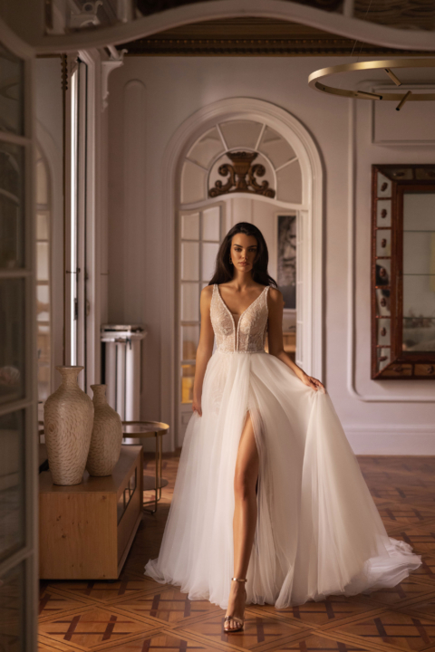 Mode de Pol 2024 Brautkleid E 5403 01 Sissi Brautmoden Magdeburg