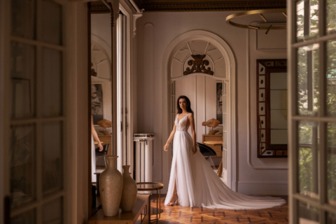 Mode de Pol 2024 Brautkleid E 5403 06 Sissi Brautmoden Magdeburg