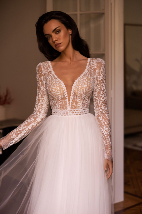 Mode de Pol 2024 Brautkleid E 5411 03 Sissi Brautmoden Magdeburg