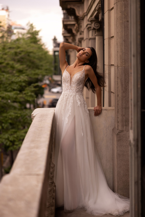 Mode de Pol 2024 Brautkleid E 5416 01 Sissi Brautmoden Magdeburg