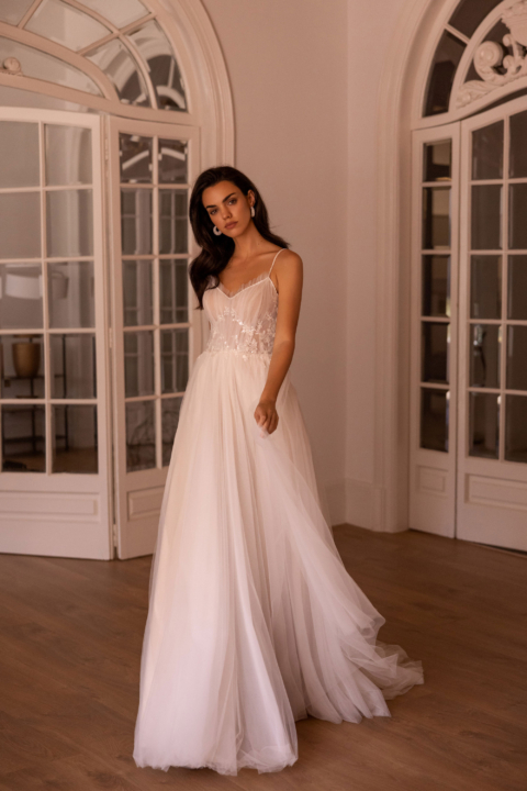 Mode de Pol 2024 Brautkleid E 5433 01 Sissi Brautmoden Magdeburg