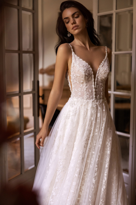 Mode de Pol 2024 Brautkleid E 5435 04 Sissi Brautmoden Magdeburg