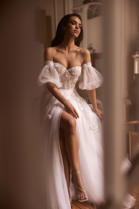 Mode de Pol 2024 Brautkleid E 5438 04 Sissi Brautmoden Magdeburg