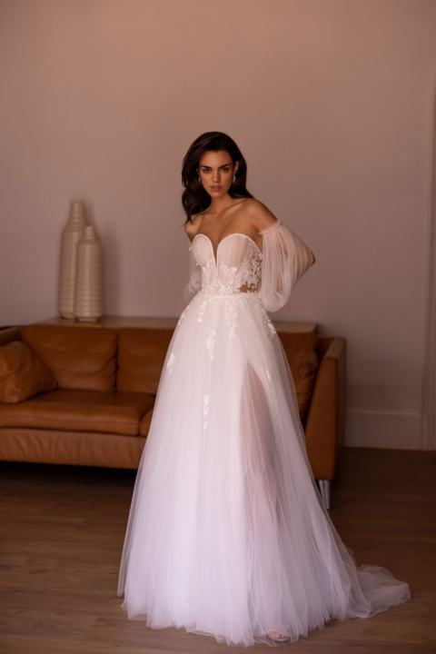 Mode de Pol 2024 Brautkleid E 5446 05 Sissi Brautmoden Magdeburg