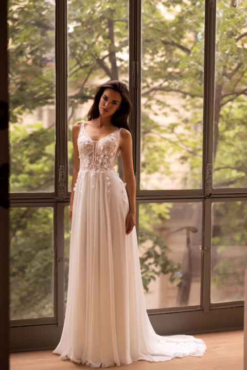 Mode de Pol 2024 Brautkleid E 5459 01 Sissi Brautmoden Magdeburg