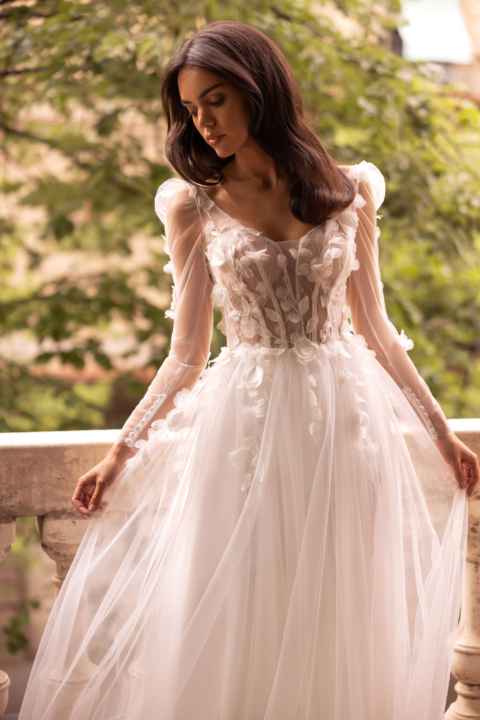 Mode de Pol 2024 Brautkleid E 5465 03 Sissi Brautmoden Magdeburg