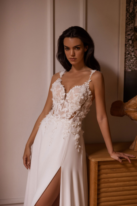 Mode de Pol 2024 Brautkleid E 5482 03 Sissi Brautmoden Magdeburg