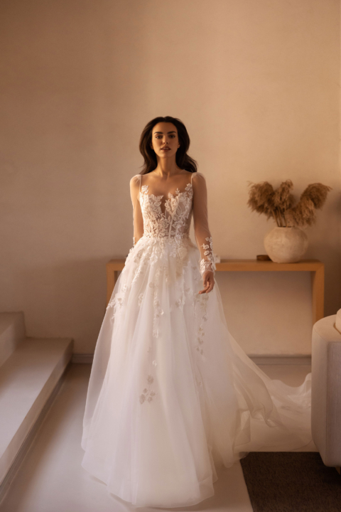 Mode de Pol 2024 Brautkleid E 5508 05 Sissi Brautmoden Magdeburg