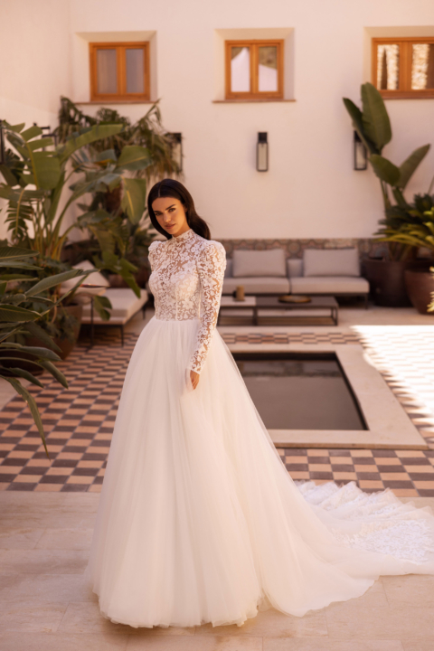 Mode de Pol 2024 Brautkleid E 5510 01 Sissi Brautmoden Magdeburg