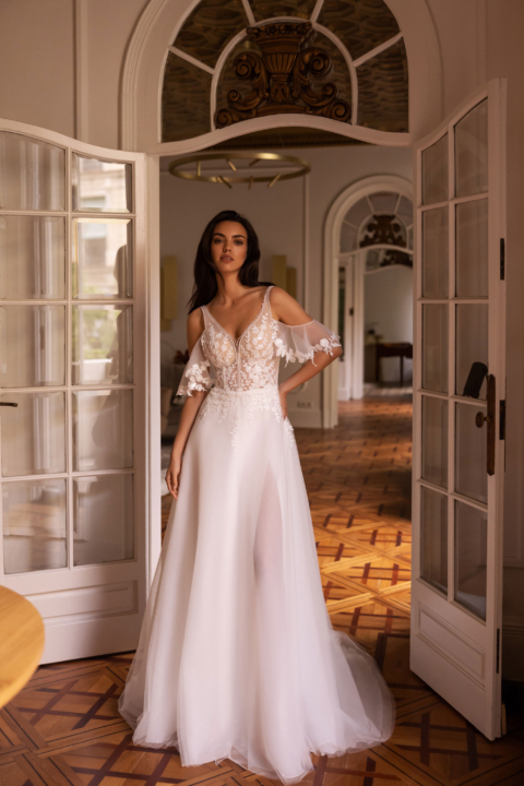 Mode de Pol 2024 Brautkleid E 5518 01 Sissi Brautmoden Magdeburg