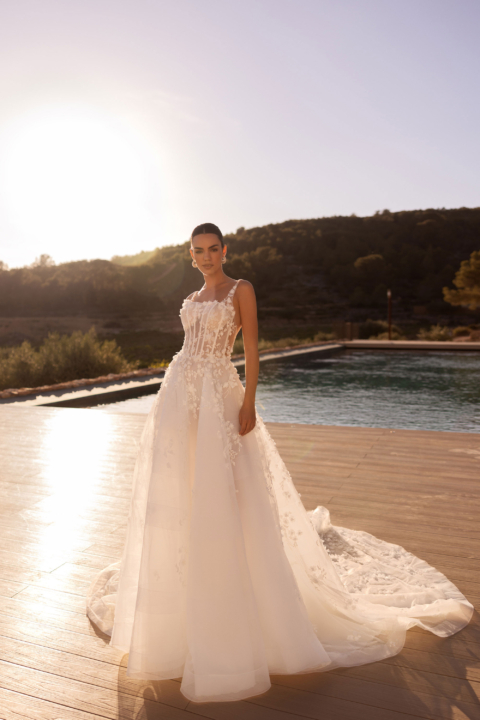 Mode de Pol 2024 Brautkleid E 5519 01 Sissi Brautmoden Magdeburg