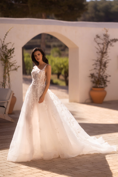 Mode de Pol 2024 Brautkleid E 5519 07 Sissi Brautmoden Magdeburg