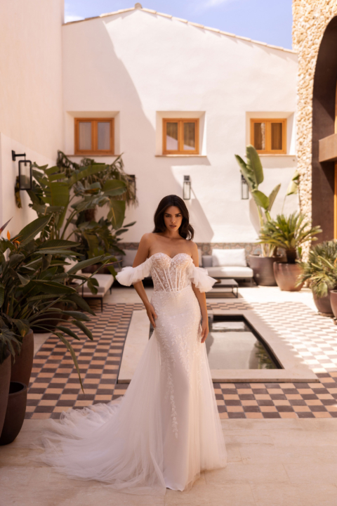 Mode de Pol 2024 Brautkleid E 5522 01 Sissi Brautmoden Magdeburg