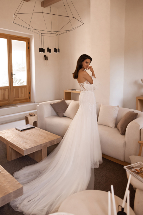 Mode de Pol 2024 Brautkleid E 5522 04 Sissi Brautmoden Magdeburg