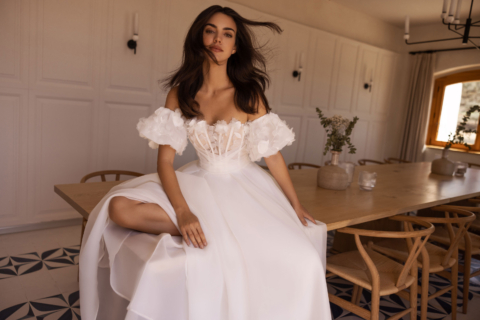 Mode de Pol 2024 Brautkleid E 5528 05 Sissi Brautmoden Magdeburg