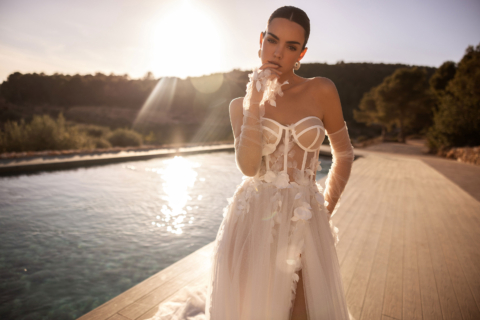 Mode de Pol 2024 Brautkleid E 5537 07 Sissi Brautmoden Magdeburg