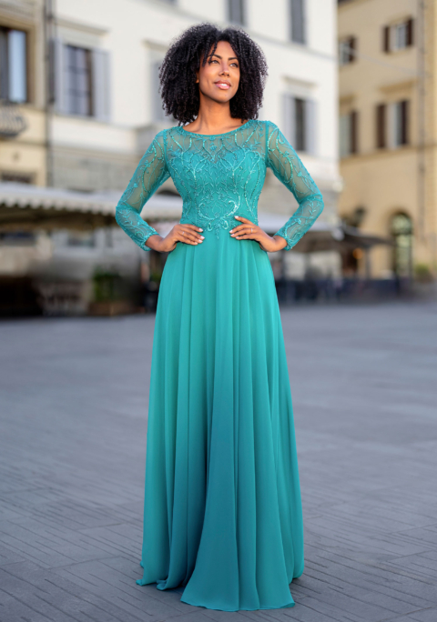 Christian Koehlert 2025 Abendkleid 1X7A5137 Sissi Brautmoden Abendmode Magdeburg