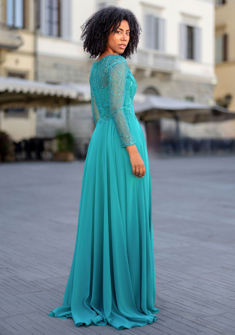 Christian Koehlert 2025 Abendkleid 1X7A5158 Sissi Brautmoden Abendmode Magdeburg