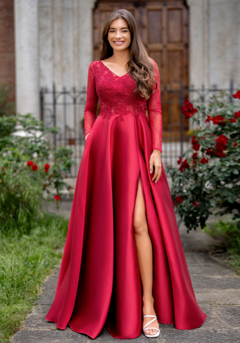 Christian Koehlert 2025 Abendkleid 1X7A7210 Sissi Brautmoden Abendmode Magdeburg