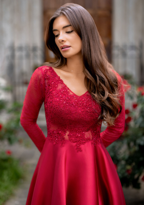 Christian Koehlert 2025 Abendkleid 1X7A7231 Sissi Brautmoden Abendmode Magdeburg