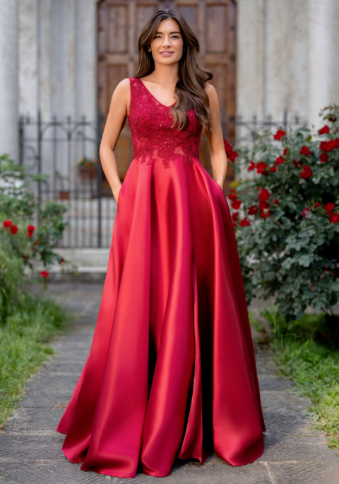 Christian Koehlert 2025 Abendkleid 1X7A8415 Sissi Brautmoden Abendmode Magdeburg